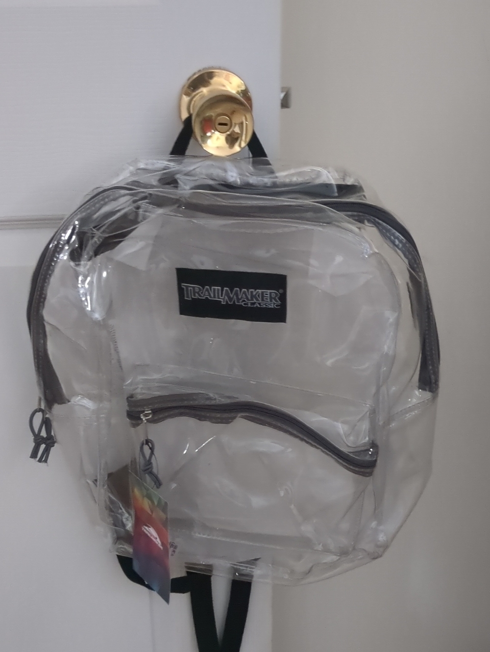 TrailMaker Clear Kids Backpack in Transparent